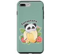 Cute Panda in Banana Costume Animal Motif Case for iPhone 7 Plus/8 Plus