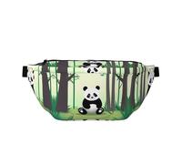 Cute Panda Large Fanny Pack,Gifts for Enjoy Sports Festival Workout Traveling Running Casual