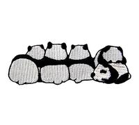 Cute Panda Patch Embroidered Applique Iron On Sew On Emblem