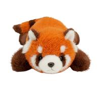 Cute Panda Plush - 45 cm Stuffed Animal Cushion Soft Cuddly Toy | Adorable Red Design That Makes The Interior Warmer For Car, Office, Children's Room, Home, Birthday