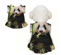 Cute panda S Pet Apparel for Small Dogs-Cute Summer Outfit for Puppy, Soft Breathable Pet Clothes for Cat