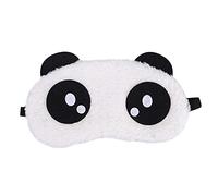 Cute Panda Sleeping Mask Cute Eye Masks for Sleeping Soft Plush Eye Mask Fluffy Blindfold Funny Novelty Sleep Mask Eye Cover Eye Shades Light Blocking Sleep Eye Mask for Women Men Kids Boys Girls