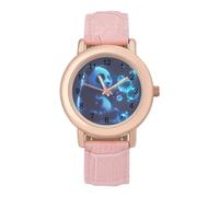 Cute Panda Watches for Women PU Leather Strap Watch Analogue Quartz Wrist Watch