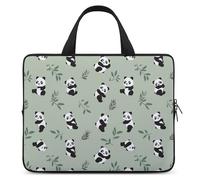 Cute Pandas Funny Laptop Bags Printed Protective Cover Case Handbags for Laptop/Notebook/Ultrabook 10/12/13/15/17 Inches