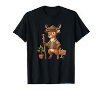 Cute Park Ranger Deer Nature Lover Forest T-Shirt
