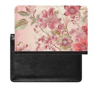 Cute Passport Holder for Travel,Personalized Multi-Functional Passport Cover with Card Slots,Slim British Country Style Printed Passport Wallet for Women Men