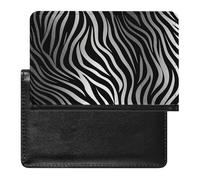 Cute Passport Holder for Travel,Personalized Multi-Functional Passport Cover with Card Slots,Slim Zebra Print Printed Passport Wallet for Women Men
