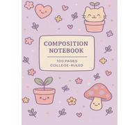 Cute Pastel Kawaii Notebook -: Pastel Purple