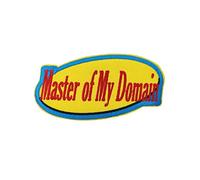Cute-Patch Seinfeld Master of My Domain Embroidered Iron on Patch