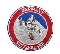 Cute-Patch Zermatt Switzerland Embroidered Iron on Patch