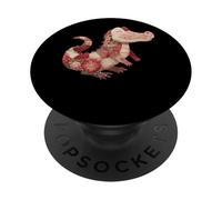 Cute Patchwork Crocodile Floral Gator Lover PopSockets Adhesive PopGrip