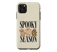 Cute Patchwork Ghosts Spooky Season Halloween Dance Party Case for iPhone 11 Pro Max
