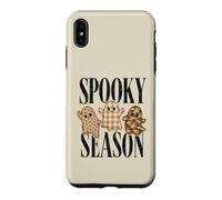 Cute Patchwork Ghosts Spooky Season Halloween Dance Party Case for iPhone XS Max
