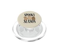 Cute Patchwork Ghosts Spooky Season Halloween Dance Party PopSockets PopGrip for MagSafe