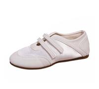 Cute Patchwork Lace-Up Shoes Women's Trainers with Flowers Flat Casual