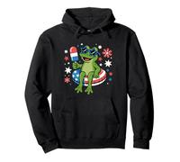 Cute Patriotic Frog, Fun 4th of July Summer Celebrations Pullover Hoodie