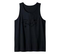 Cute Paws and Enjoy Life Mindful Cat Lovers Cat Moms & Dads Tank Top