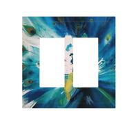 Cute Peacock Durable and Stylish Wall Plate - Full-Surface Print, Pc Material, Heat & Fade Resistant, Easy to Install