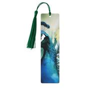 Cute Peacock Wooden Bookmark 5pcs for Book Lovers,DIY Wooden Craft Bookmarks with Colorful Tassels Wood Gift Tags Labels Ornaments Unusual Gift for Men Women