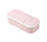 Cute Pencil Case, Aesthetic Stationery Organizer with Soft Quilted Design
