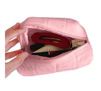 Cute Pencil Case, Cute Pencil Case | Portable Travel Toiletry Bag - Cute Zipper Pencil Case Solid Color High Capacity Fashion for Students Adults