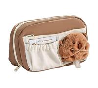 Cute Pencil Case, Large Capacity Stationery Organizer for School Supplies, Stationery Bag, Pencil Case, Cute Pencil Case and Makeup Bag, 8.66x5.51x3.94 Inch for a, Multi-Coloured, riferimento