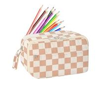 Cute Pencil Pouch | Large Capacity Pencil Case - Pen Holder Pouch for Artists Students School Classroom Office Desk Teachers Travelers Work Meetings Art Class College Teenagers