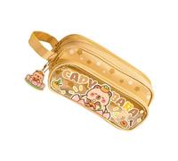 Cute Pencil Pouch, Large Capacity Pencil Case Stationery Pouch, Portable Pen Holder Box Organizer Bag for Scissors Girls Kids Students Eraser Teen Birthday School Travel