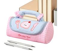 Cute Pencil Pouch with Handle Toiletry Storage