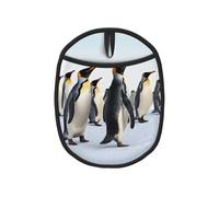 Cute Penguin Animal Pattern -Print Multi-Functional Silicone Pot Mat for Ovens Heat Resistant Non Slip Baking Pad Safe Cooking Accessory Chef Approved Trivet.