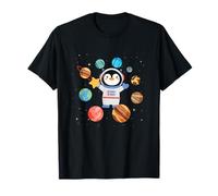 Cute Penguin Astronaut | Galaxy | Space Penguins T-Shirt