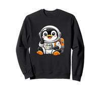 Cute Penguin Astronaut Space and Explorer Adventure Sweatshirt