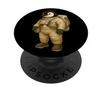 Cute Penguin Astronaut Suit Space and Explorer Design PopSockets Adhesive PopGrip