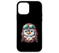 Cute Penguin Aviator Pilot Animal Art Case for iPhone 12 mini
