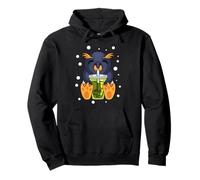 Cute Penguin Bubble Tea Lover Art Kawaii Animal Pullover Hoodie