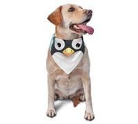 Cute Penguin Dog Bandana Pet Scarf Accessories for Small Medium Dogs Cats Photo Prop, Triangle Pet Bandanas Adjustable Puppy Bib Washable Dog Kerchief Puppy Neckerchief