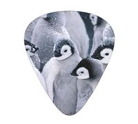 Cute Penguin Guitar Paddle 12 Pack Guitar Pickup Suitable For Playing Acoustic Guitars, Electric Guitars, Etc.