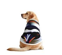 Cute Penguin Head Print Dog Outfit Sleeveles, Funny Pet Dog Clothes Machine Washable Shirt Vest For Medium Large Dogs