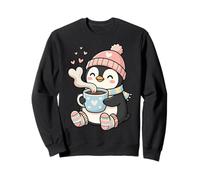 Cute Penguin Hot Cocoa Winter Beanie Scarf Socks Sweatshirt