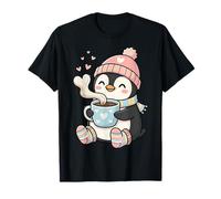 Cute Penguin Hot Cocoa Winter Beanie Scarf Socks T-Shirt
