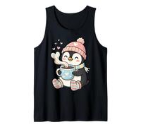 Cute Penguin Hot Cocoa Winter Beanie Scarf Socks Tank Top