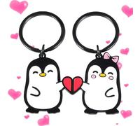 Cute Penguin Keychain | Cute 3D Penguin Shape Figure as Practical Companion, Practical Keychain | for Women, Men, Kids, Friends, Colleagues, Backpack, Purse, Valentine's Day