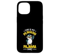 Cute Penguin Lover This Is My Penguin Pajama Case for iPhone 15