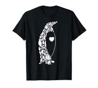 Cute Penguin Mosaic Seabird Emperor Penguins Lover Men Women T-Shirt