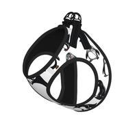 Cute Penguin Print Dog Harness Leash Set Reflective Pet Harness Puppy Vest Suitable Dogs Cats Small Breeds