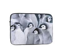 Cute penguin Print Laptop Sleeve Case Waterproof shockproof Computer Cover Bag for Women Men