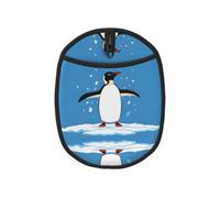 Cute Penguin -Print Multi-Functional Silicone Pot Mat for Ovens Heat Resistant Non Slip Baking Pad Safe Cooking Accessory Chef Approved Trivet.