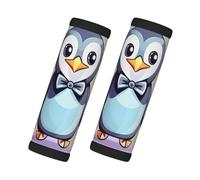Cute Penguin Prints Print Luggage Handle Wrap Grips 2 Packs Luggage Identifiers Suitcases Travel Accessories
