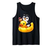 Cute Penguin Rubber Duck Tank Top