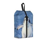 Cute Penguin Shoe Bags for Travel Set 1 PC | Shoe Travel Bag Shoe Pouch Carry Handle for Sneakers Boots Gym Clothes Cosmetics